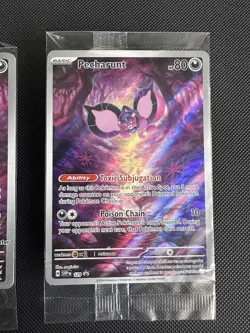 Pecharunt SVP129 Pokemon Center Stamped Black Star Promo Card (Sealed) - Image 3