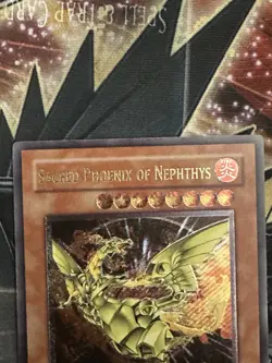 Sacred Phoenix of Nephthys FET-EN005 Ultimate Rare 1st Ed Mint/NM Yugioh - Image 5