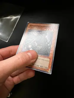Armageddon Knight PTDN-EN021 Super Rare 1st Edition Moderate Play Yugioh - Image 3