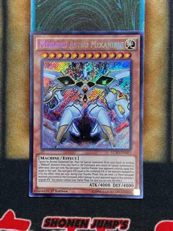 Yugioh Meklord Astro Mekanikle LC5D-EN161 Secret Rare 1st Ed MP - Image 1