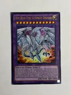Neo Blue-Eyes Ultimate Dragon MVP1-EN001 The Dark Side of Dimensions Movie Pack - Image 1