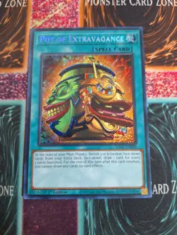Yu-Gi-Oh! Pot of Extravagance RA01-EN059 Secret Rare 1st Edition Near Mint a1/ - Image 1