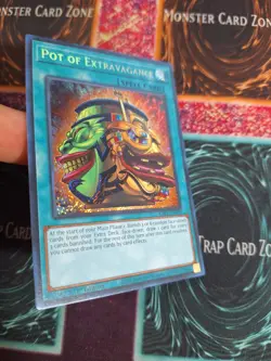 Yu-Gi-Oh! Pot of Extravagance RA01-EN059 Secret Rare 1st Edition Near Mint a1/ - Image 2