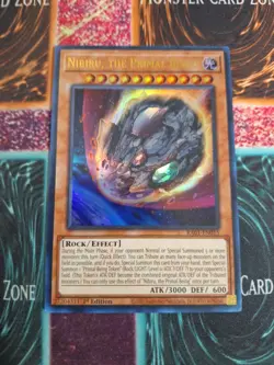 Yu-Gi-Oh! Nibiru, the Primal Being RA01-EN015 Ultra Rare 1st Edition Near Mint - Image 1