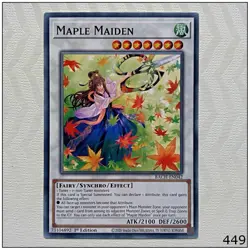 Maple Maiden - BACH-EN042 - Common 1st Edition Yugioh - Image 1
