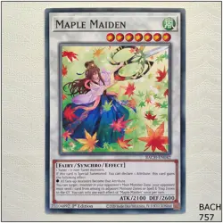 Maple Maiden - BACH-EN042 - Common 1st Edition Yugioh - Image 1
