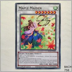 Maple Maiden - BACH-EN042 - Common 1st Edition Yugioh - Image 1