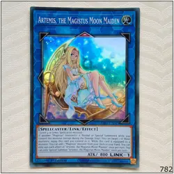Artemis, the Magistus Moon Maiden - RA01-EN049 - Yugioh - Image 1
