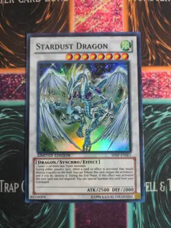 Yu-Gi-Oh! Stardust Dragon SHSP-ENSE1 Limited Super Rare NM - Image 1
