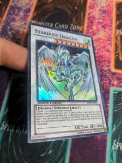 Yu-Gi-Oh! Stardust Dragon SHSP-ENSE1 Limited Super Rare NM - Image 2