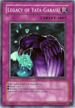 Legacy of Yata-Garasu [PP01-EN009] Super Rare - Image 1