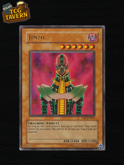 Yu-Gi-Oh Jinzo DB1-EN067 Dark Beginning 1 Unlimited Ultra Rare EU 2004 - Image 1