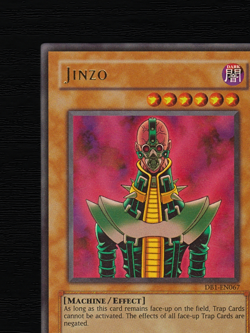 Yu-Gi-Oh Jinzo DB1-EN067 Dark Beginning 1 Unlimited Ultra Rare EU 2004 - Image 4