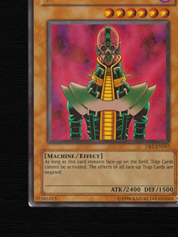 Yu-Gi-Oh Jinzo DB1-EN067 Dark Beginning 1 Unlimited Ultra Rare EU 2004 - Image 5