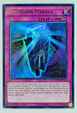 Yugioh Dimension Mirage MVP1-EN025 Ultra Rare 1st Edition - Image 1