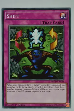 Yugioh Shift YGLD-ENA40 Common 1st Edition - Image 1