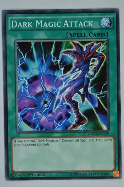 Yugioh Dark Magic Attack YGLD-ENC29 Common 1st Edition - Image 1