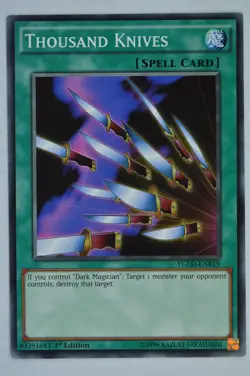Yugioh Thousand Knives YGLD-ENB19 Common 1st Edition - Image 1