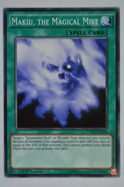 Yugioh Makiu, the Magical Mist YGLD-ENA34 Common 1st Edition - Image 1