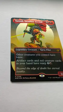 Tannuk, Steadfast Second (Borderless) Edge of Eternities Foil - Image 2