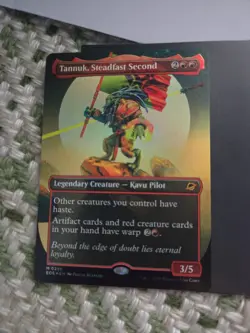 Tannuk, Steadfast Second (Borderless) Edge of Eternities Foil - Image 2
