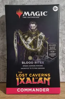 Magic The Gathering - Lost Caverns Of Ixalan - Blood Rites Commander Deck - Image 1
