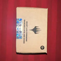 Magic The Gathering Secret Lair Raining Cats and Dogs Commander Deck New Sealed - Image 1