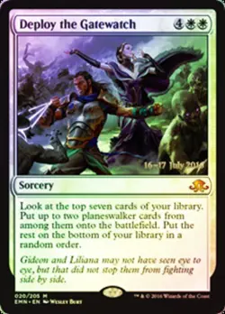 1x Deploy the Gatewatch - Foil - Prerelease Promo NM-Mint, English Prerelease Pr - Image 1