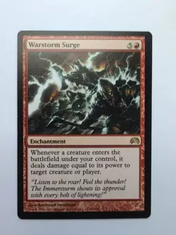 MTG Warstorm Surge (PC2) Planechase 2012 Regular Rare 54/156 - Image 1