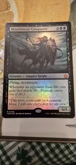 Bloodthirsty Conqueror Foundations Foil - Image 1