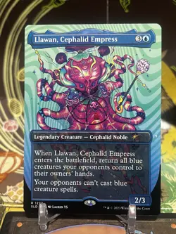 MTG | Llawan, Cephalid Empress (Borderless) [Secret Lair] NF - Image 1