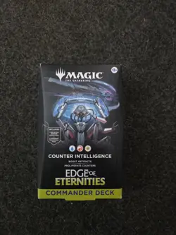 Magic The Gathering Edge of Eternities Commander Deck - Counter Intelligence - Image 1