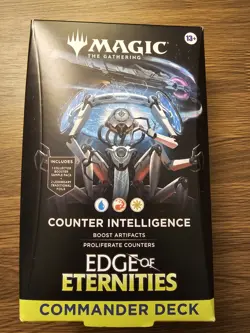 Magic The Gathering Edge of Eternities Commander Deck - Counter Intelligence - Image 1