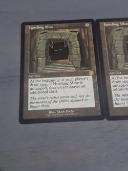 MTG - Howling Mine X2 - The Brothers' War - Retro Frame - NM+ - Image 2