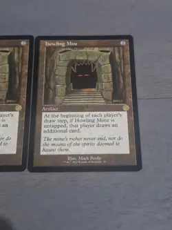 MTG - Howling Mine X2 - The Brothers' War - Retro Frame - NM+ - Image 3