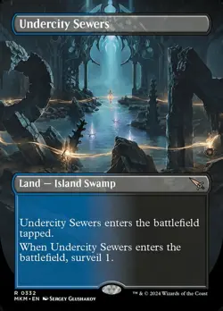 Undercity Sewers - Borderless NM, English MTG Murders at Karlov Manor - Main Set - Image 1