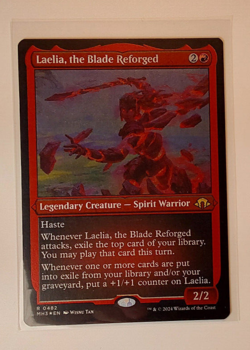 Laelia, the Blade Reforged 0482 Etched Foil - MH3 - MTG - Image 1