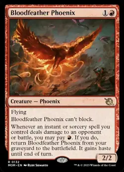 Bloodfeather Phoenix X4 (March of the Machine (2023)) MTG (NM) *CCGHouse* Magic - Image 1