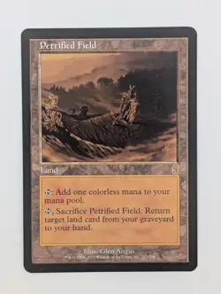 Petrified Field - NM - Odyssey - MTG - Image 1