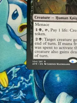 C610 MAGIC THE GATHERING FORSWORN PALADIN 2X #104 FORGOTTEN REALMS NM MTG - Image 4