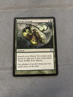 MTG Sylvan Scrying Tenth Edition 302/383 Regular Uncommon - Image 1