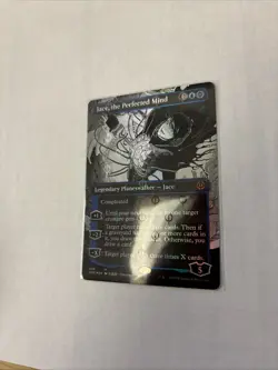 Jace, the Perfected Mind (Borderless) (Step-and-Compleat Foil) Phyrexia: All... - Image 2