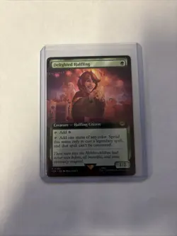 Delighted Halfling (Extended Art) Universes Beyond: The Lord of the Rings: Tales - Image 1