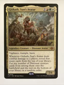 Gishath, Sun's Avatar The Lost Caverns of Ixalan Regular LCI 0229 - Image 1