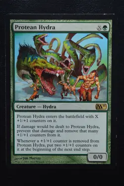 Magic The Gathering MTG PROTEAN HYDRA Magic 2011 (M11) LP Lightly Played - Image 1
