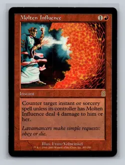 MTG Molten Influence: Odyssey #207 - EX - Image 1