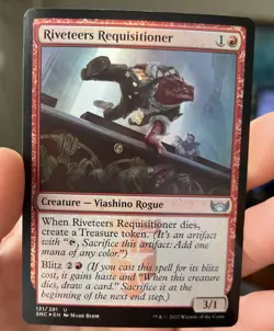 x1 Riveteers Requisitioner SNC MTG 121/281 FOIL UNCOMMON M/NM 1x - Image 1