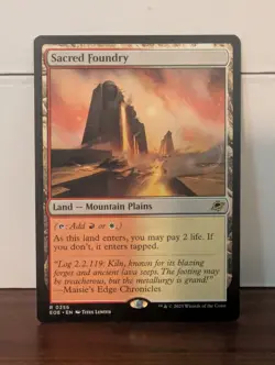 Sacred Foundry Edge Of Eternities Regular - Image 1