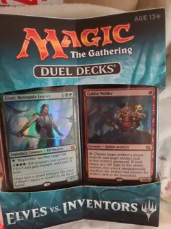 Magic the Gathering - Elves vs Inventors Factory Sealed Duel Deck MTG - Image 1