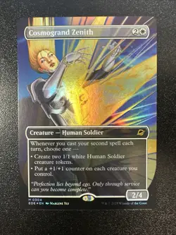 Cosmogrand Zenith (Borderless) Edge of Eternities Foil Rare 304 NM JL - Image 1